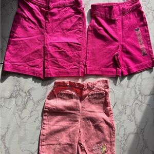 3pcs Babies Infants 6-9M and 12M Shorts